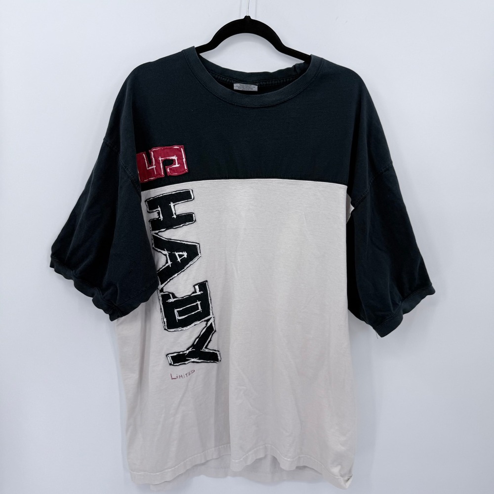 Shady Limited Mens XXXL T-Shirt Black White Colorblock Graphic Eminem Streetwear